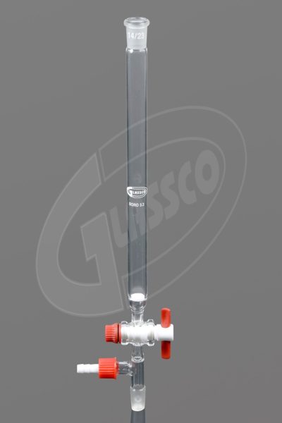 Chromatographic columns with frit